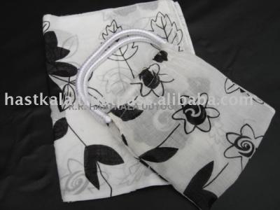 COTTON PAREO WITH MATCHING BAG / POUCH (COTTON PAREO WITH MATCHING BAG / POUCH)