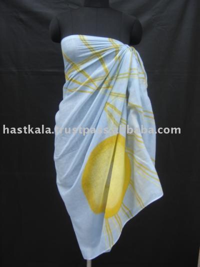 Promotional Cotton Printed Pareo / Sarong (Promotional Cotton Printed Pareo / Sarong)