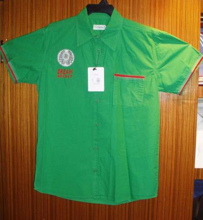 Men`s Short-Sleeve fashion shirt (Men `s Long-Sleeve Shirt Mode)