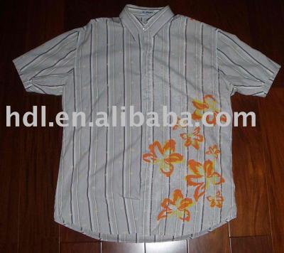 men`s fashion printing shirt (les hommes de l `impression shirt fashion)