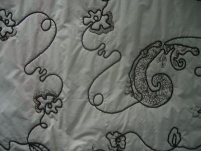 flat embroidery