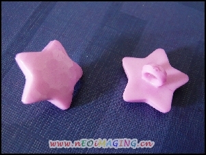 plastic button (bouton plastique)