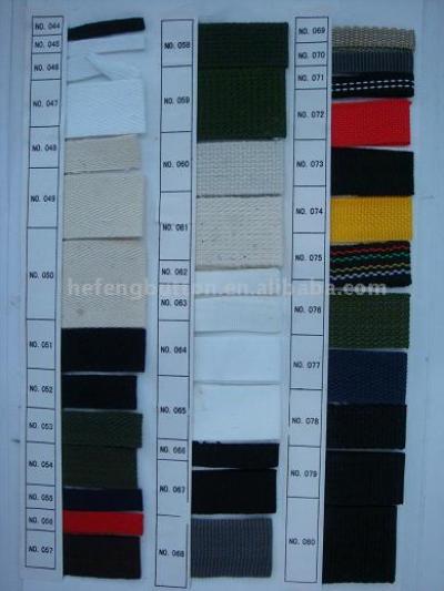 elastic tape (bandes élastiques)