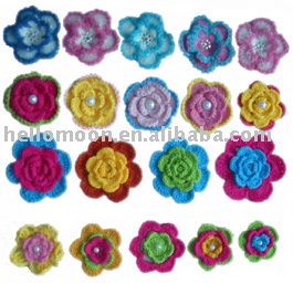 crochet flower (Crochet fleur)