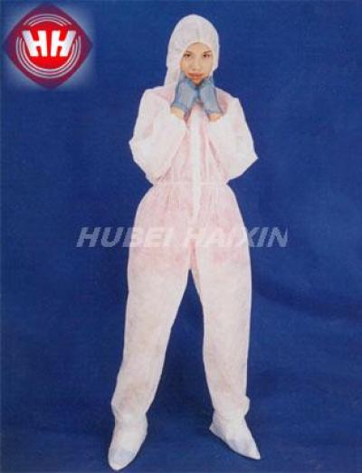 Type 5 %26 6 Coverall with hood and shoe cover (Typ 5% 26 6 Overall mit Kapuze und Schuh Cover)