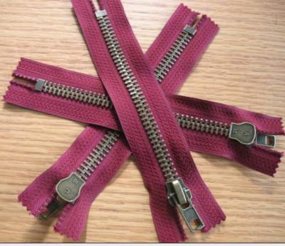 10# close end metal zipper (10 # close Ende Metallreißverschluss)
