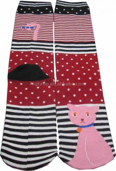girl`s kneehigh sock (girl`s kneehigh sock)
