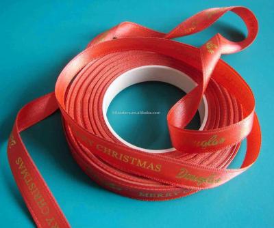 Satin Ribbon with bronzing (Satin Ribbon with bronzing)