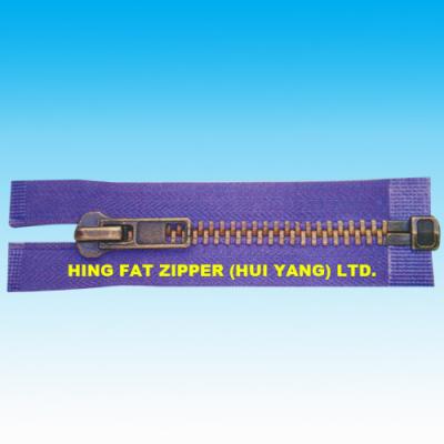 metal copper zipper (Metall Kupfer Reißverschluss)