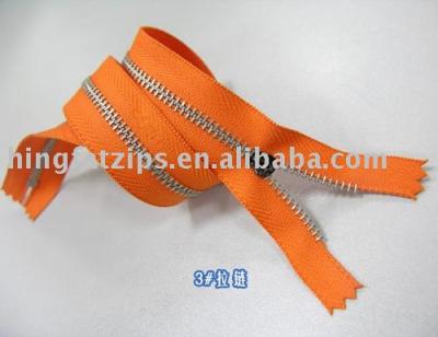 Nickel brass(Nickel free) zipper (Messing vernickelt (Nickel frei) Reißverschluss)