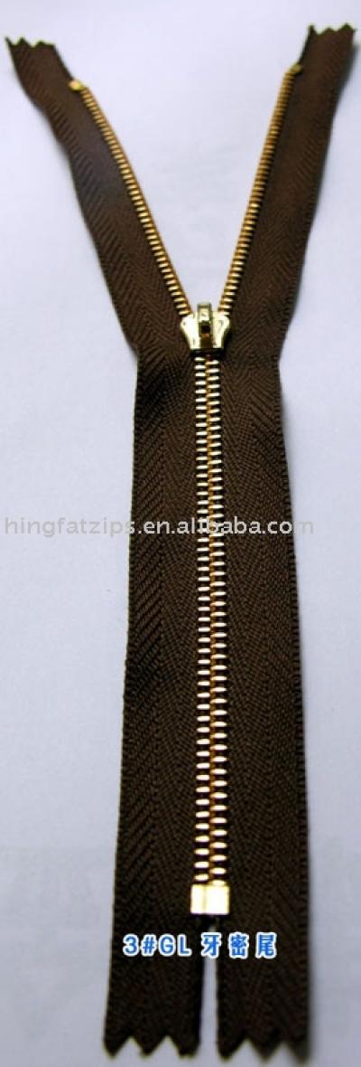 GL teeth zipper (GL Zähne Reißverschluss)