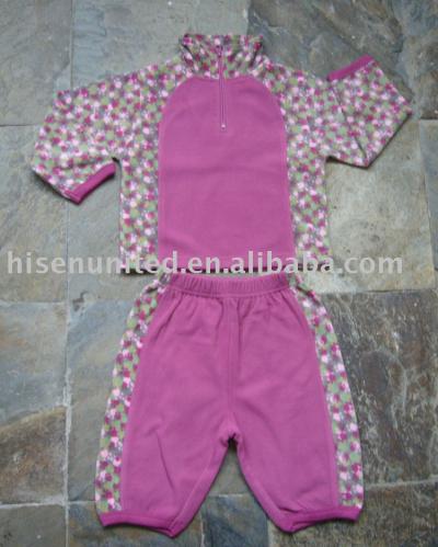 BABY`S MICRO FLEECE SUIT (BABY`S MICRO FLEECE SUIT)