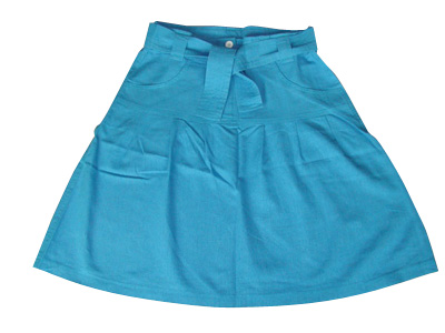 Linen Mixed Skirt
