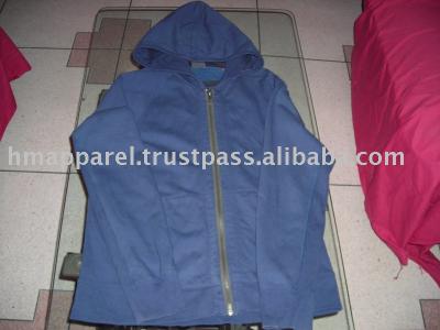 Men Hood With Open Line Front Zipper (Hommes Hood Avec Open Line Front Zipper)