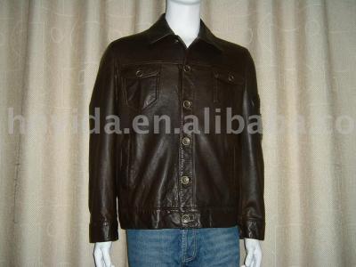 men`s leather jacket (Men `S кожаная куртка)
