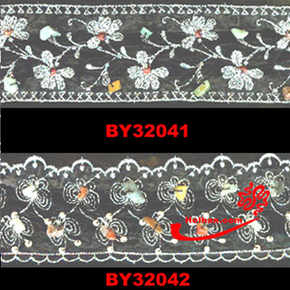 bead trimmings (bead passementerie)