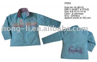 Girl`s jacket in stock (Girl`s jacket in stock)
