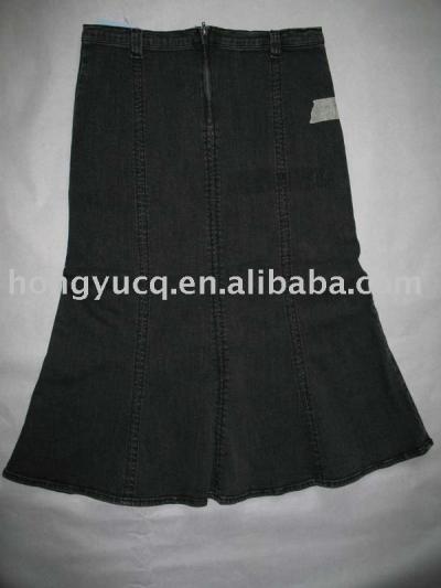 Ladies` Jeans skirt (Дамские Джинсовая юбка)