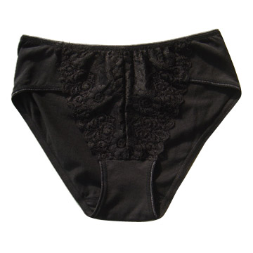 Ladies` Briefs with Front Lace (Ladies` Briefs with Front Lace)