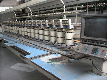 used embroidery machine