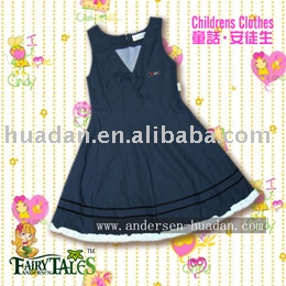 Girl`s vest dress (Girl`s vest dress)