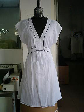 Silk / Cotton Chiffon Dress (Шелковые / Хлопок шифон платье)