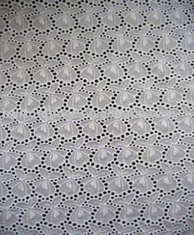 Cotton Lace with Embroidery (Хлопок кружево с вышивкой)