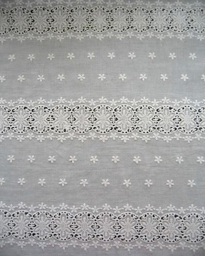 Cotton Lace with Embroidery (Хлопок кружево с вышивкой)