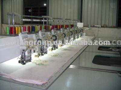 GHT 607+7 mix-head embroidery machine (GHT 607 7 mix-machine à broder tête)