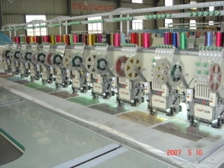 sequin embroidery machine (Pailletten-Stickerei-Maschine)