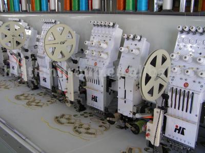 mixeded-head embroidery machine