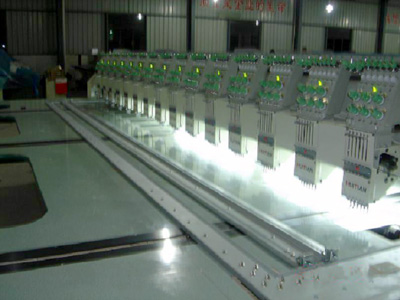 GHT 615 series flate embroidery machine