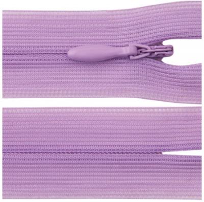 Invisible zipper long chain