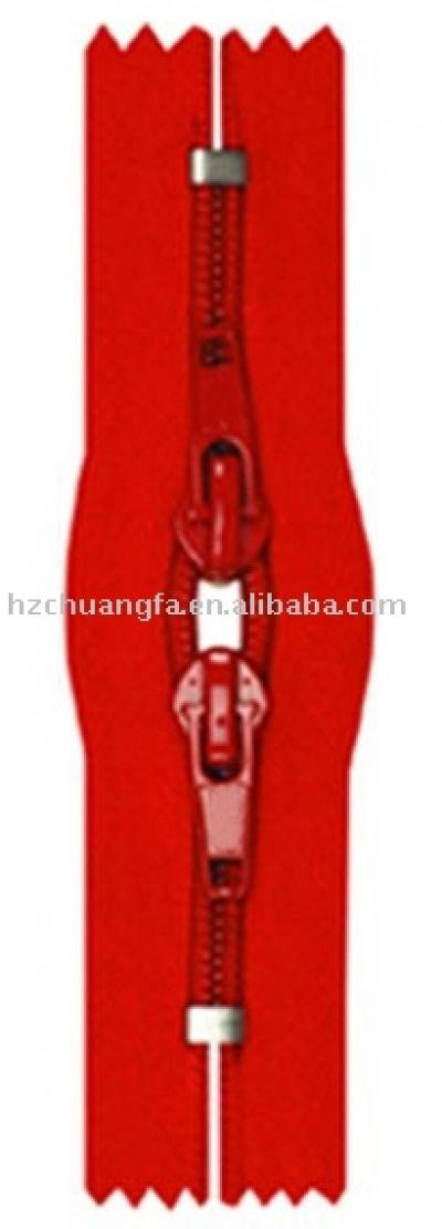 nylon zipper (нейлоновые молнии)