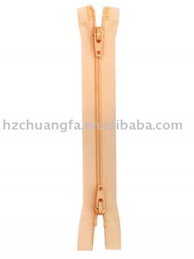 Nylon zipper (Fermeture éclair en nylon)