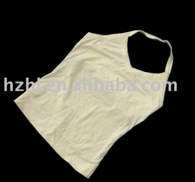 Ladies` 100% cotton vest (Ladies` 100% cotton vest)