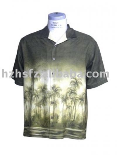 Coco Flower Figured Shirt (Коко Цветочная Фигурный Рубашка)