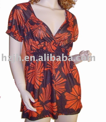 Ladies V-neck Dress