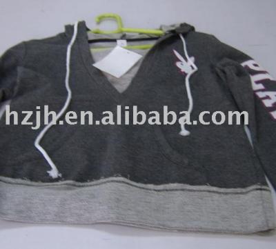 Ladies` pullover with hood (Ladies` pullover with hood)