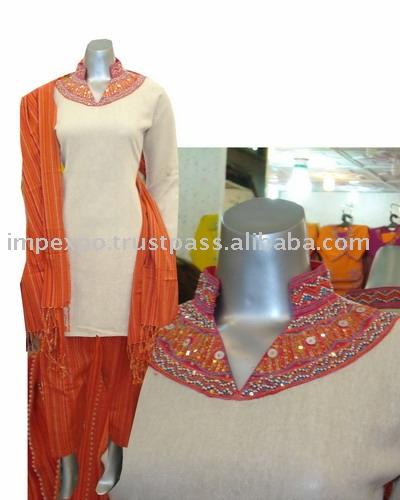 Ladies` Cotton Shalwar Kameez (Item No. Impexpocotton10) (Ladies` Cotton Shalwar Kameez (Item No. Impexpocotton10))