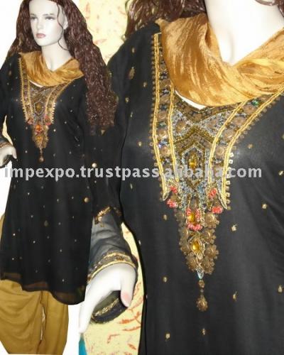 Ladies` Fashion Shalwar Kameez (Item No. Impexpoladies41) (Ladies `Fashion Shalwar Kameez (No. Impexpoladies41))