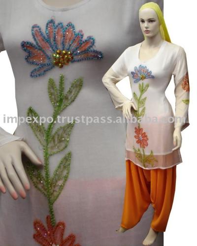 Ladies Shalwar Kameez (Brush Paint) (Ladies Shalwar Kameez (Brush Paint))