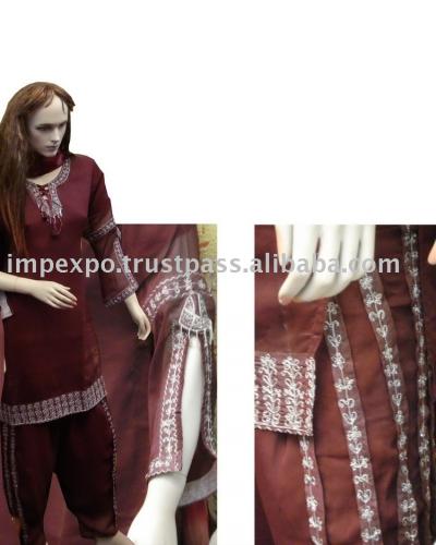 Ladies Shalwar Kameez (Handmade Aaree Karhai) Dresses (Ladies Shalwar Kameez (Handmade Aaree Karhai) Dresses)