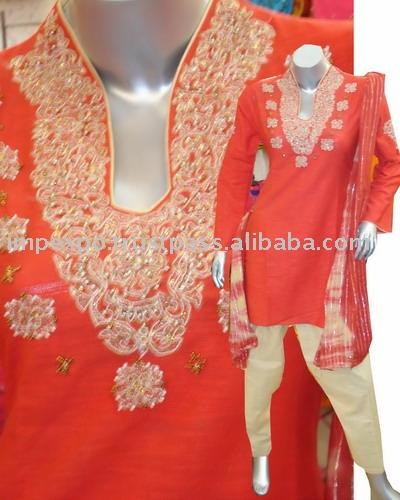 Ladies Cotton Shalwar Kameez (Item No. Impexpocotton05) (Ladies Cotton Shalwar Kameez (Item No. Impexpocotton05))