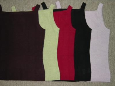 Ladies` 100% Wool Tank Tops (Ladies` 100% Wool Tank Tops)