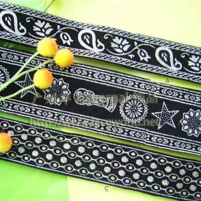 Printed velvet lace (Velours imprimé dentelle)