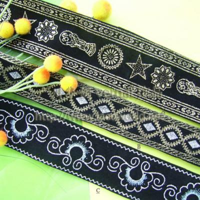 Printed velvet lace (Velours imprimé dentelle)