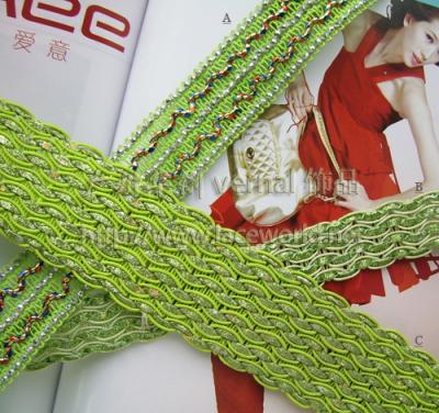 Warp knitted lace (Warp трикотажное кружево)