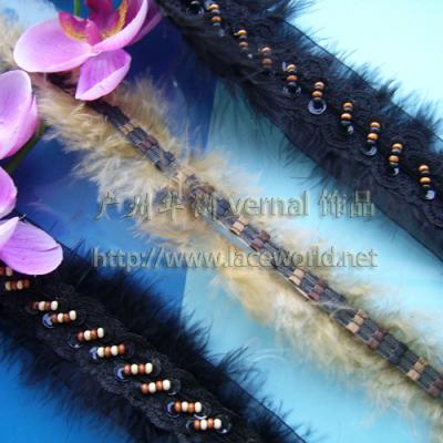Chicken feather lace (Куриные перья кружево)