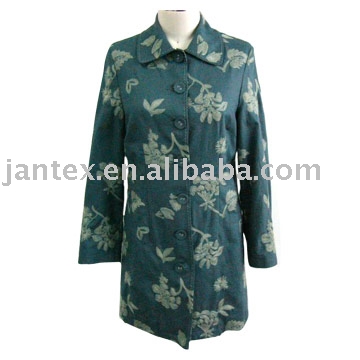 Ladies` linen cotton Overcoat (Ladies` linen cotton Overcoat)
